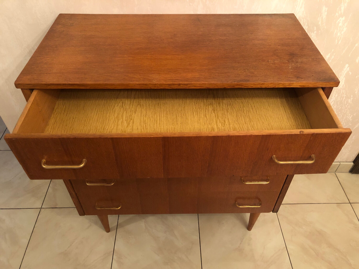 Commode scandinave en bois des années 60’