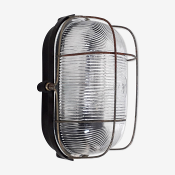 Industrial wall lamp, passageway, cellar- EBENOID - 1970