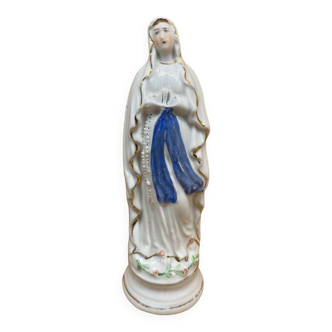 Sainte vierge priant en porcelaine