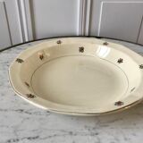 Plat rond creux DIgoin Sarreguemines années 40-50