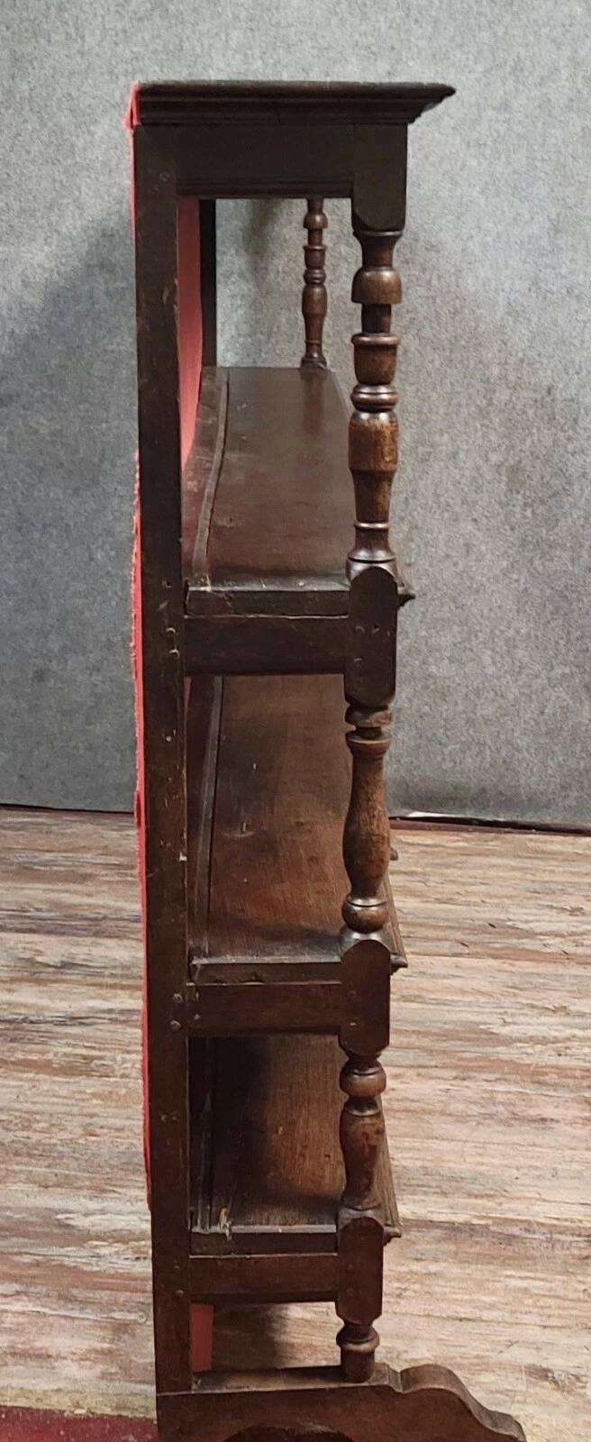 Very large Louis XIII period sideboard in solid oak