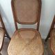 Series of 6 bistro chairs from the 50s patented SGDG