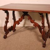 Table en noyer de la Renaissance italienne du 17e siècle