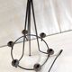 Candlestick hanging lamp 6 metal lights