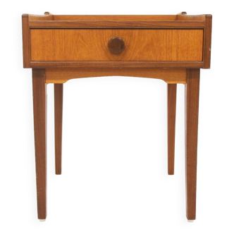 Scandinavian teak bedside table, Sweden, 1960