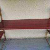 Vintage metal string shelves