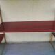 Vintage metal string shelves