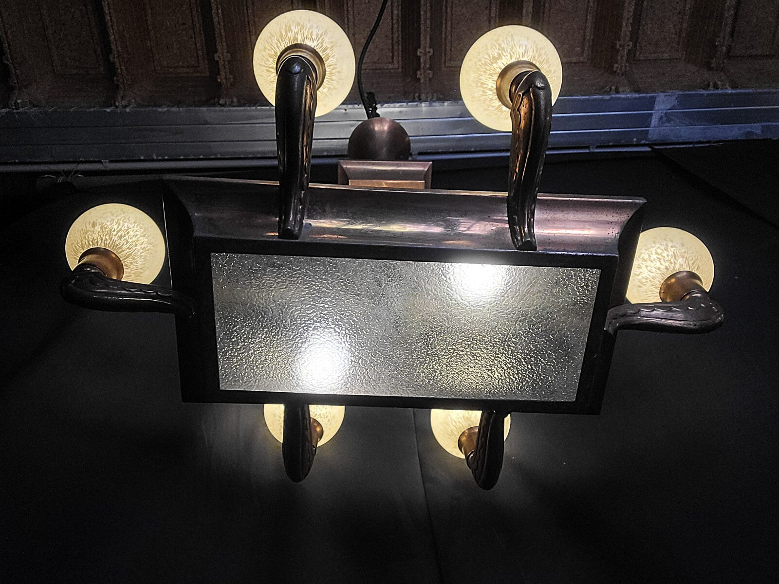 Lustre art déco