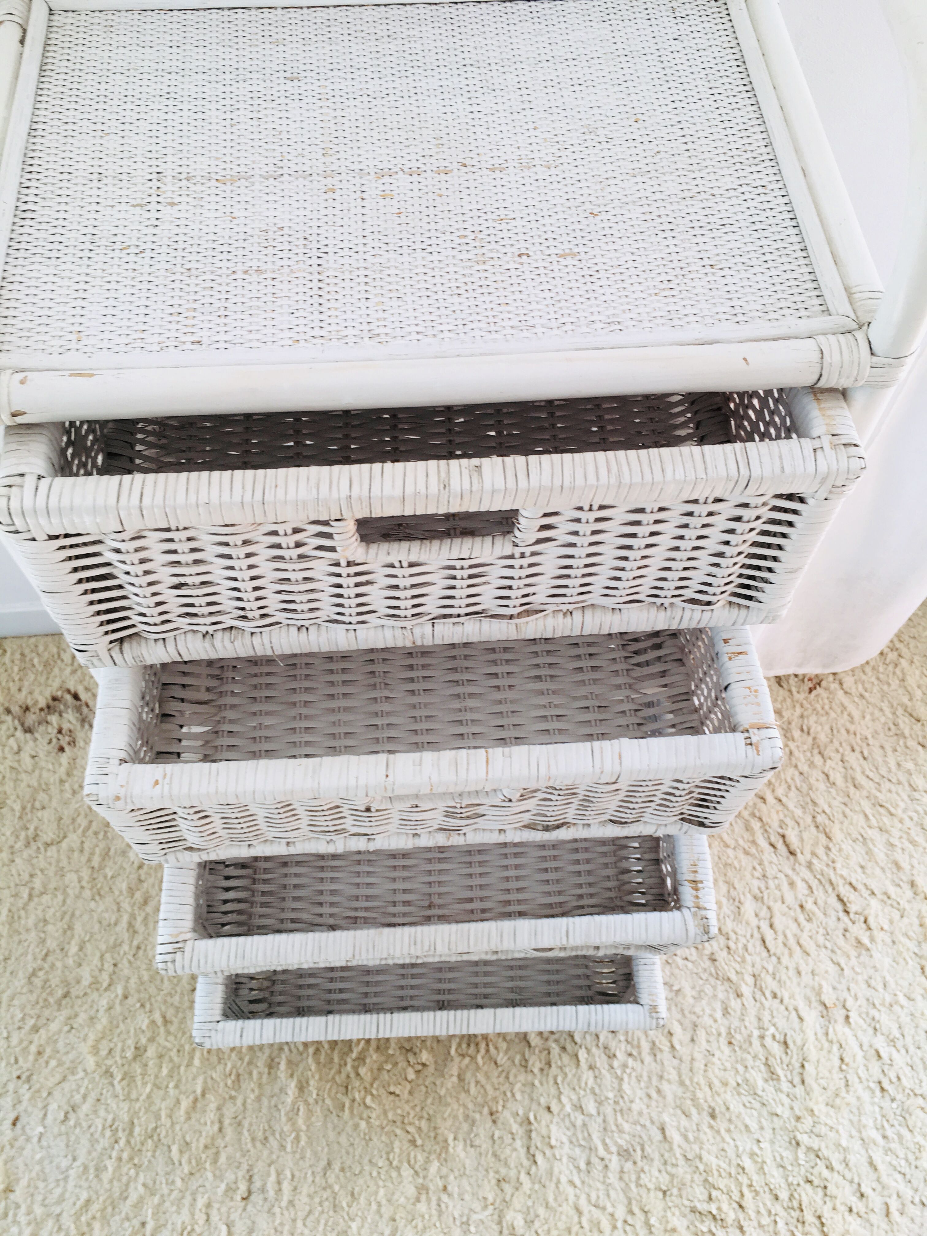 Ratin drawer furniture