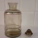 Amber Art Deco carafe from the 1930s