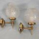 Pair of wall lamps