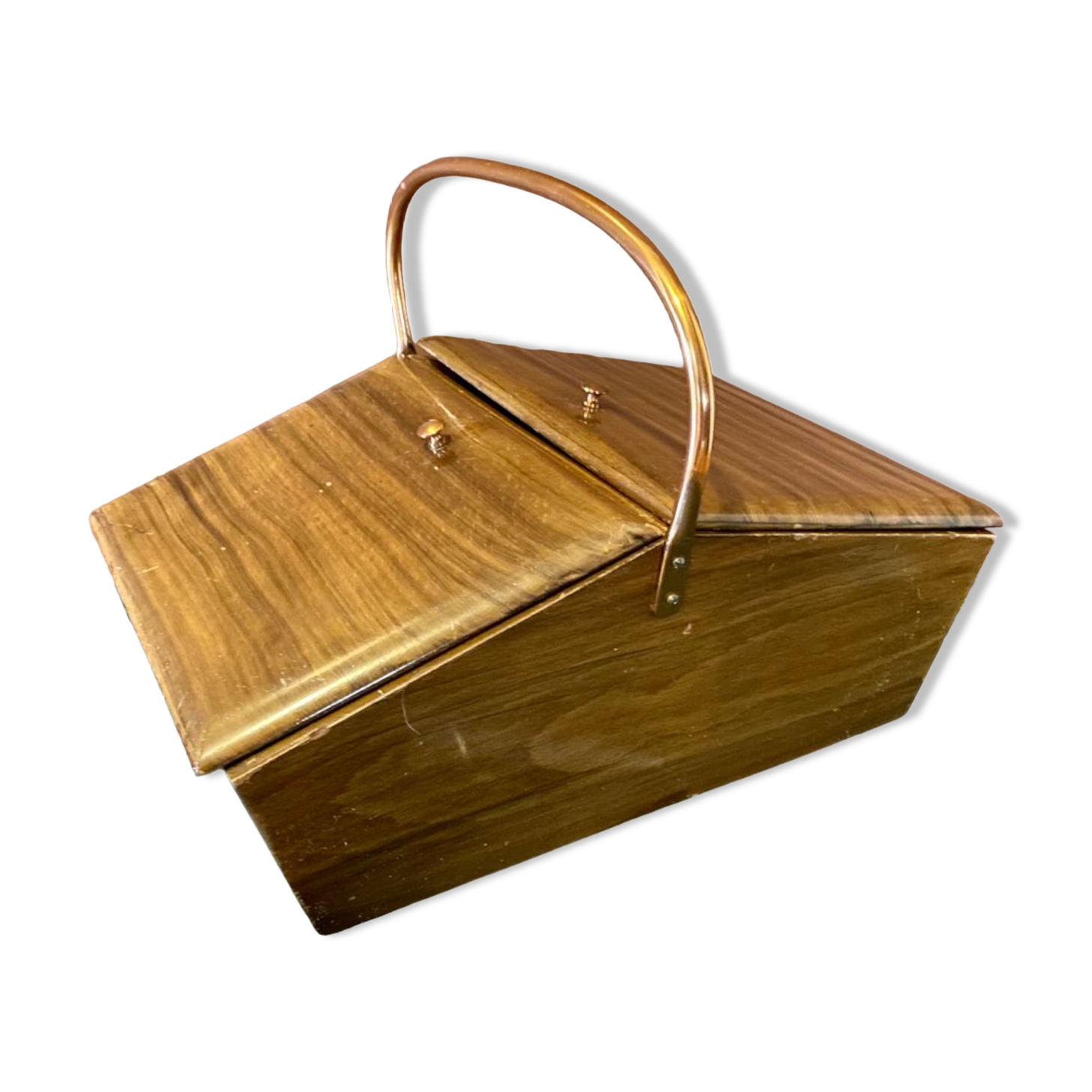 Worker, vintage sewing box