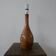 Mid-Century English Burr Wood Table Lamp