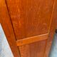 Storage craft cabinet with double oak curtains 1950