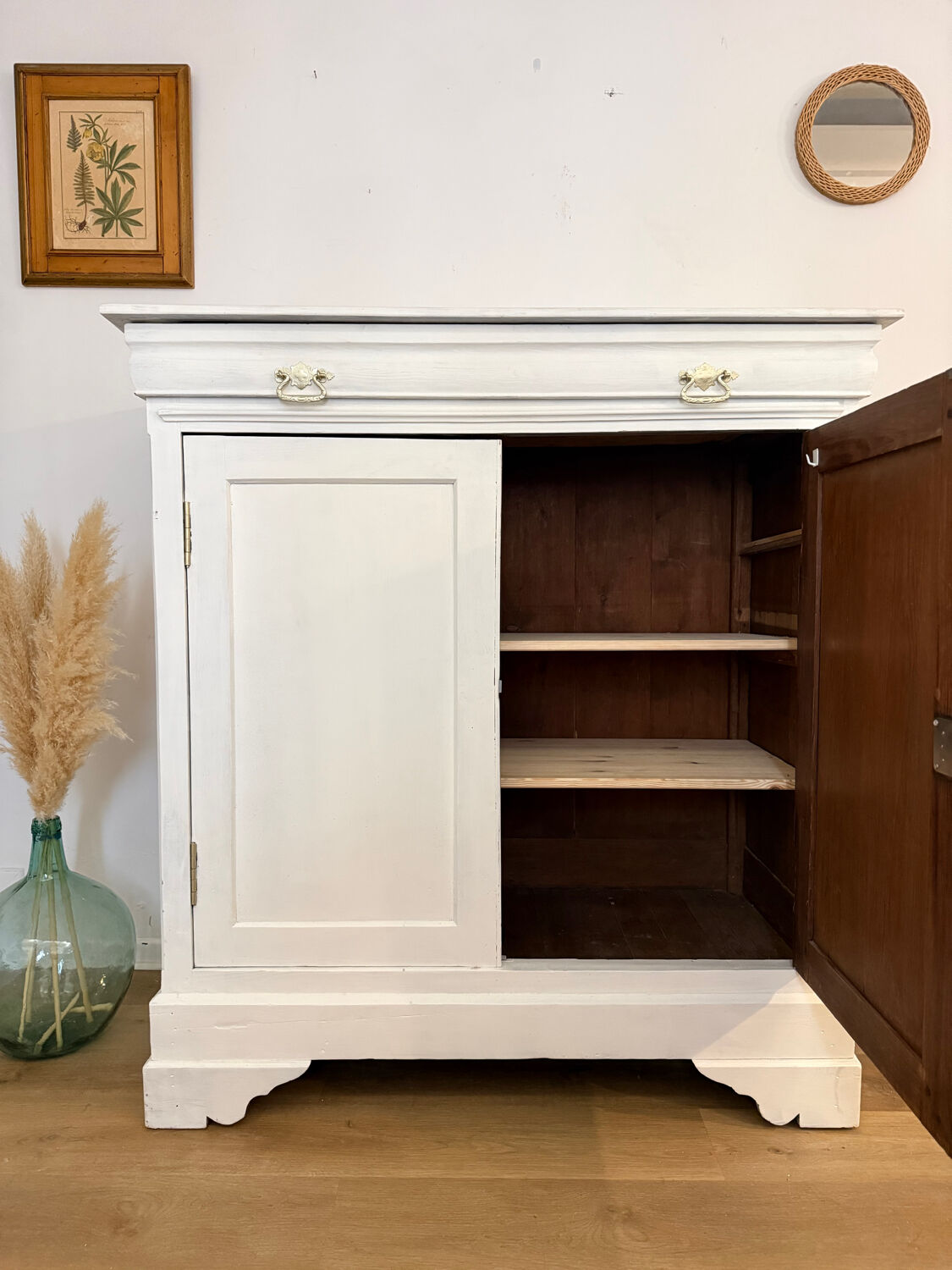 Antique patinated sideboard