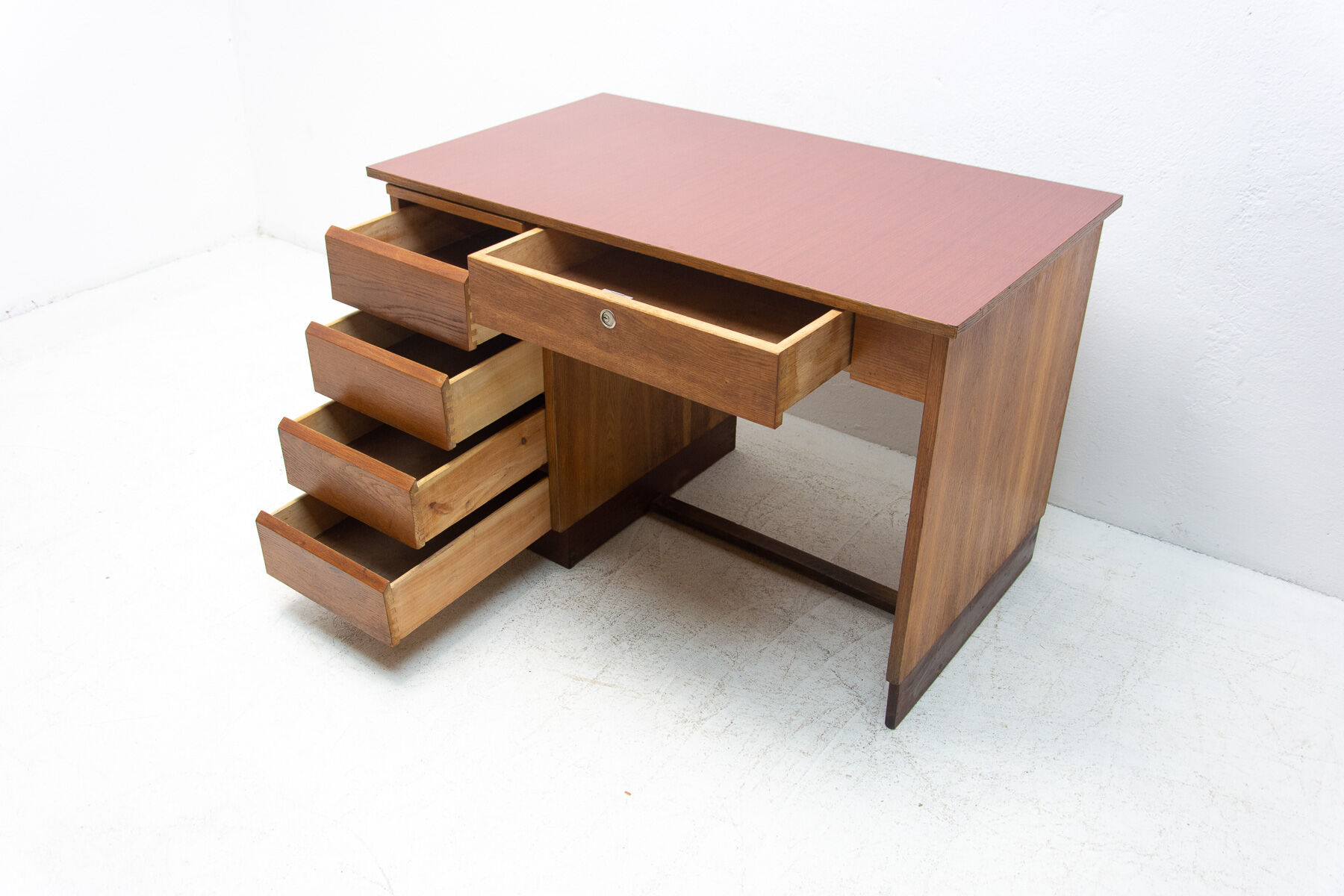 Mid century writing desk, 1960´s, Czechoslovakia, Brussels period