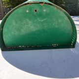 Public metal garden bin