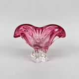 Art Glass Bowl by designer Josef Hospodka for Chribska Glassworks, 1960's