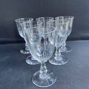6 Baccarat port glasses – Art Nouveau