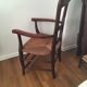 Fauteuil provençal paillé