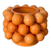 Ceramic cache-pot oranges from Sicily with oranges.