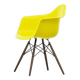 Eames DAW armchair Sunlight yellow / Dark maple NEW - Vitra