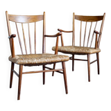 Pair of Scandinavian armchairs