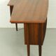 Bureau Boomerang en palissandre du milieu du siècle, années 1960