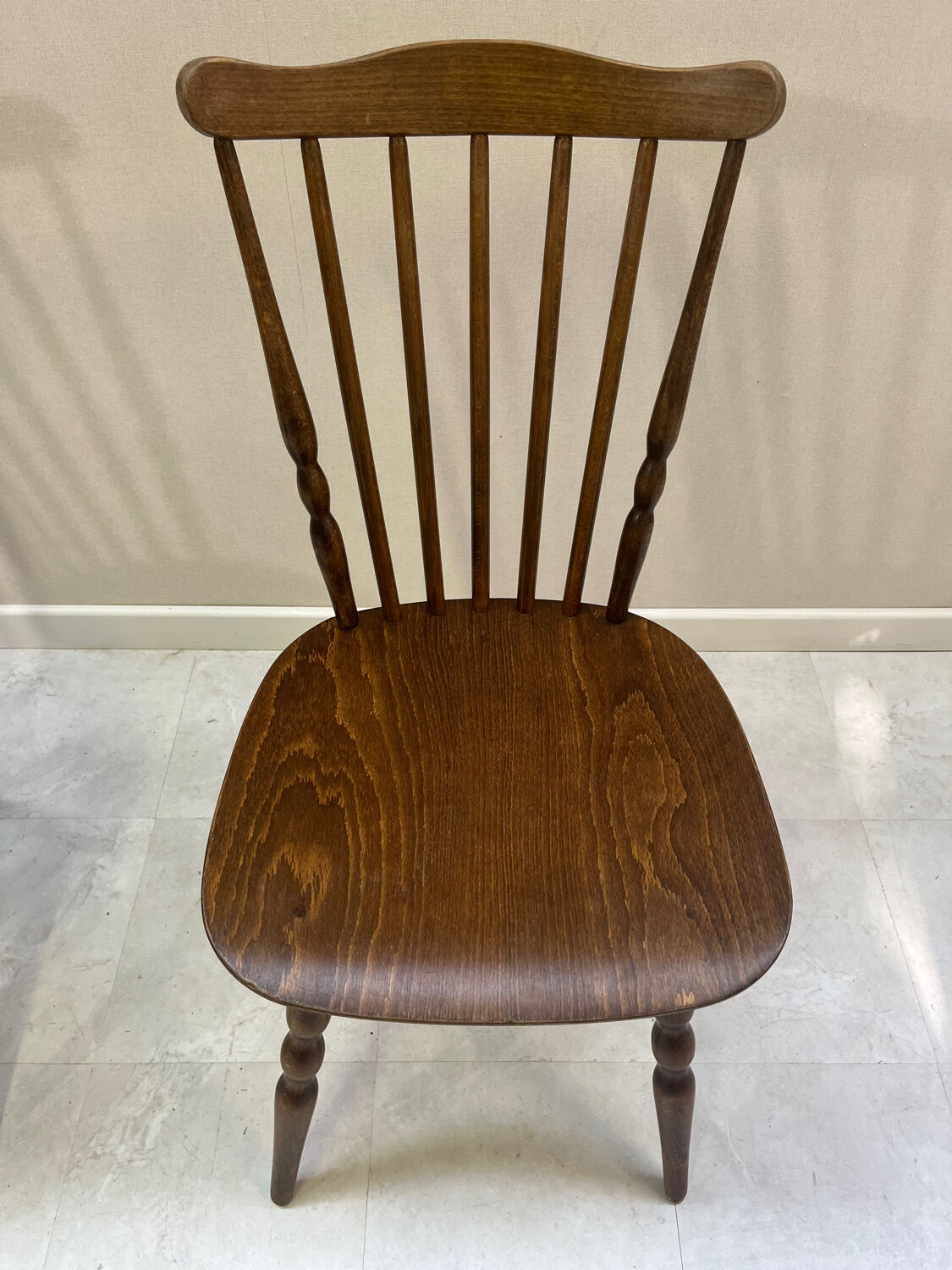 Pair of Baumann bistro chairs