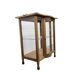 Vintage wooden bar cabinet / display case / shelf