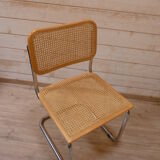 Eight chairs "Cesca B32" by Marcel Breuer