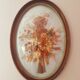 Large frame dried flowers