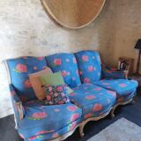 Designer's guild fabric sofa
