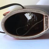 2 lamps 1950 ceramic opaline