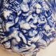 Large vase with antique decorations in relief, 30 cm