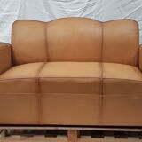 Vintage convertible moustache club sofa