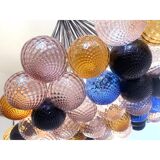 Scenographic Multicolor “Ballotton” Balls Murano Glass Chandelier
