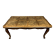 Louis XV style Provencal table in walnut and burl circa 1950 / open 308 cm