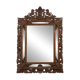 Miroir ancien chêne sculpté - Style Henri II