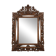 Miroir ancien chêne sculpté - Style Henri II