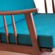 Scandinavian armchair in teak