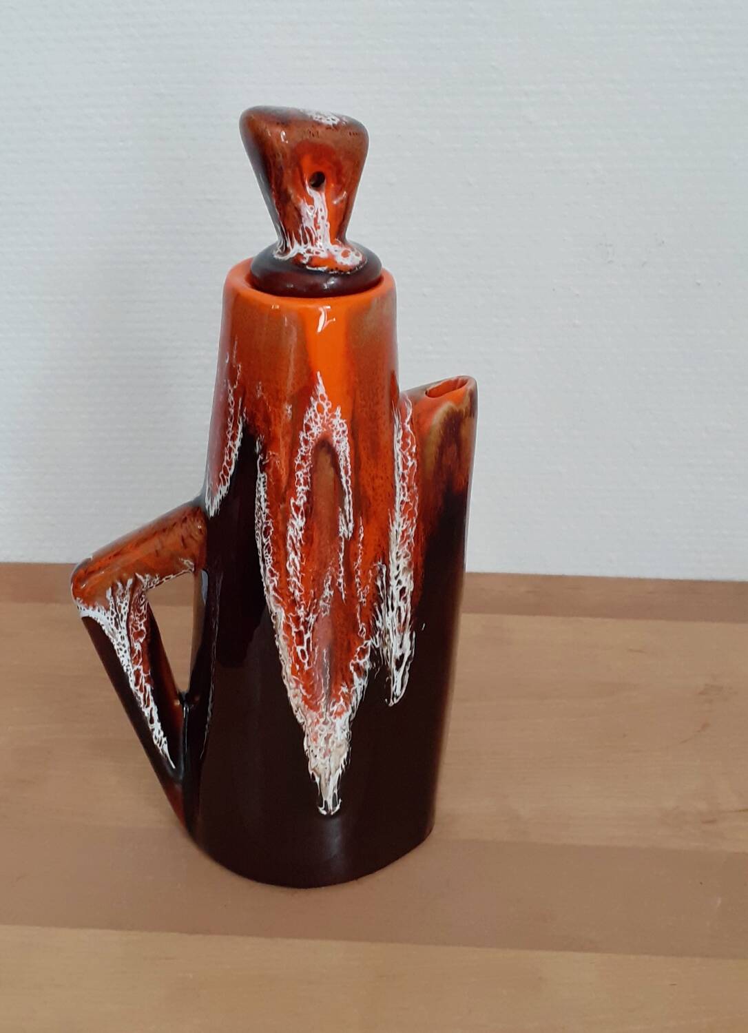 Ceramic coffee pot, 1950s-1960s