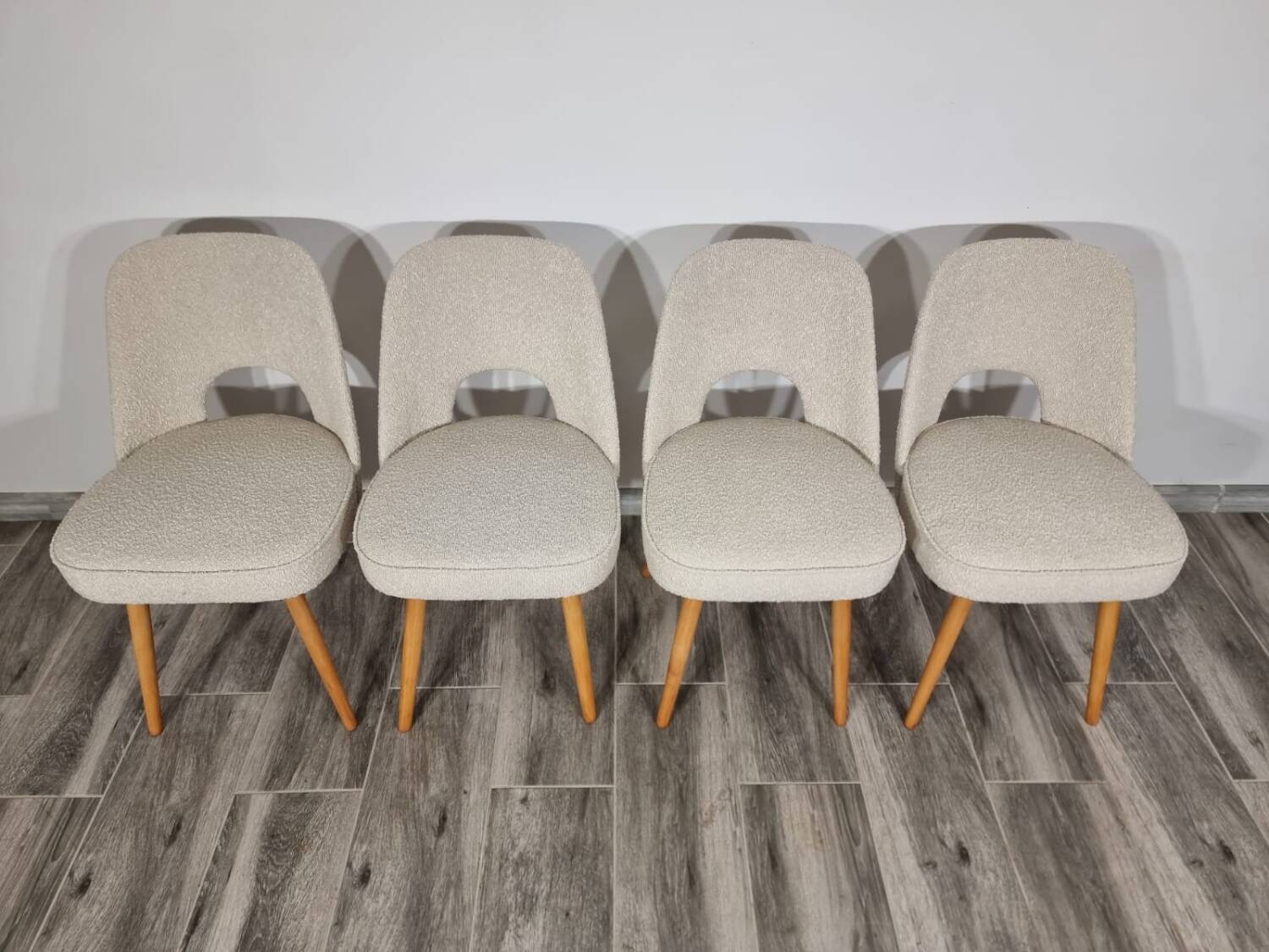 Dining Chairs by Oswald Haerdtl for Ton, 1950s, Set of 4