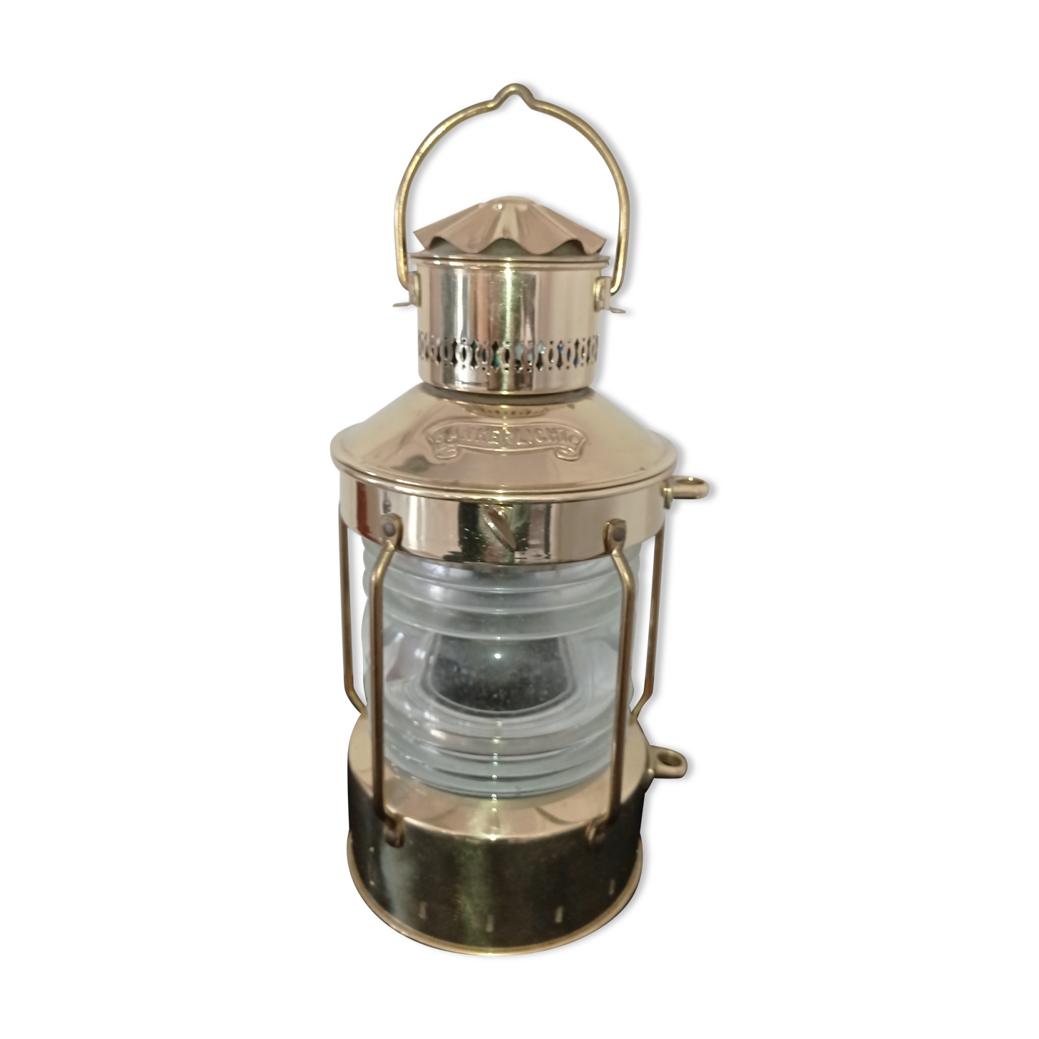 Antique marine lamp