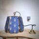 Table lamp, old turned wooden foot, metal lampshade and art deco print