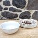 White ceramic cup