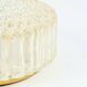 Amber Bubble Glass Wall Light by Helena Tynell for Limburg, Germany, 1970s