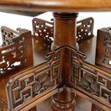 Japanese-style rotating pedestal table, France, circa 1880