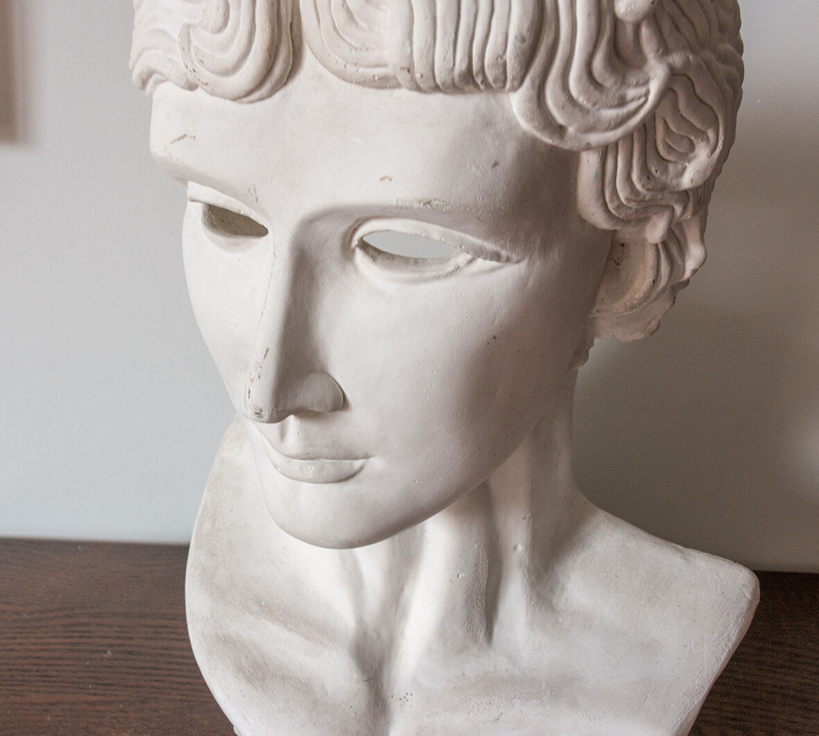 Ancient plaster bust