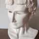 Ancient plaster bust